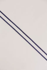 Duo Marine Bedding by Yves Delorme Pillowcase Standard (Single) 21 x 32 Marine at FIG LINENS AND HOME 38