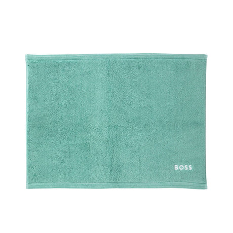 Edge Bath Mats by Hugo Boss Home | Yves Delorme Tub Mat in Lagoon at Fig Linens and Home - View 1