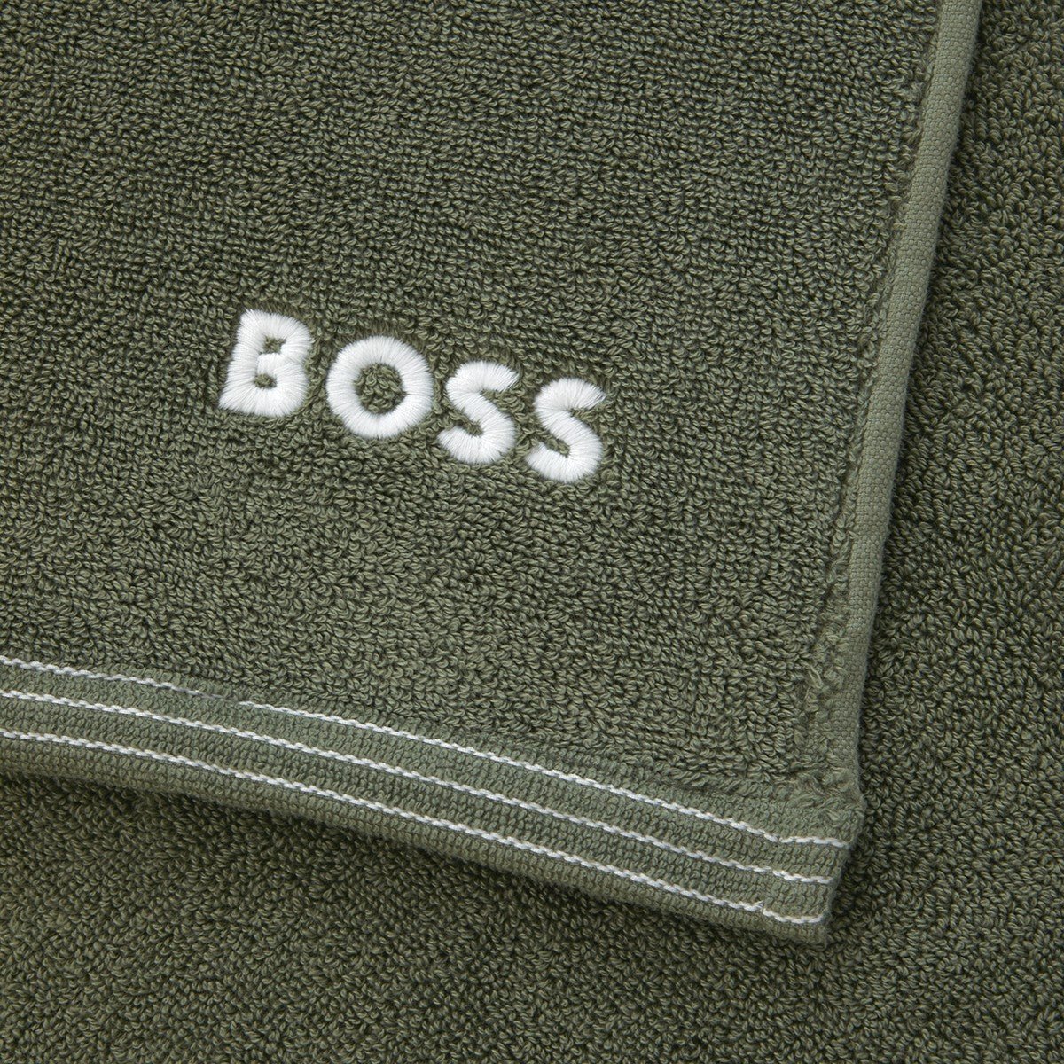 Edge Bath Mats by Hugo Boss Home | Yves Delorme Tub Mat in Lichen at Fig Linens and Home - View 2