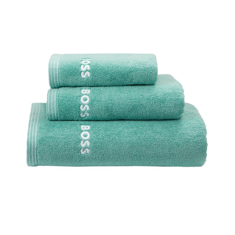 Lagoon Edge Towels by Hugo Boss Home | Yves Delorme Bath Collection at Fig Linens and Home 1