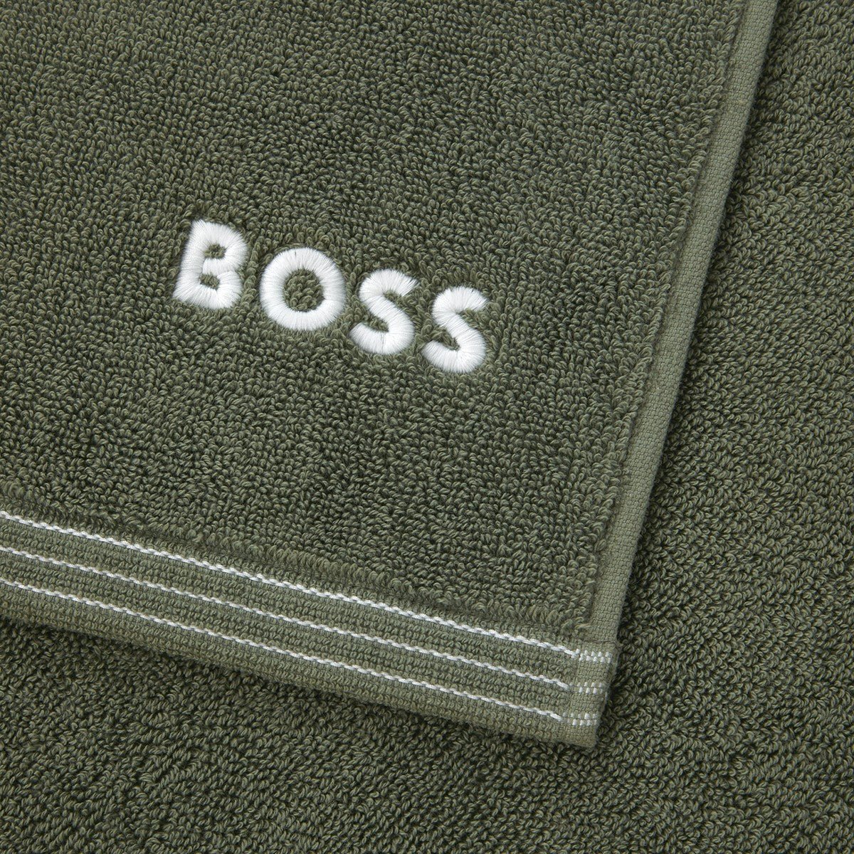 Lichen Edge Towels by Hugo Boss Home | Yves Delorme Bath Collection at Fig Linens and Home 2