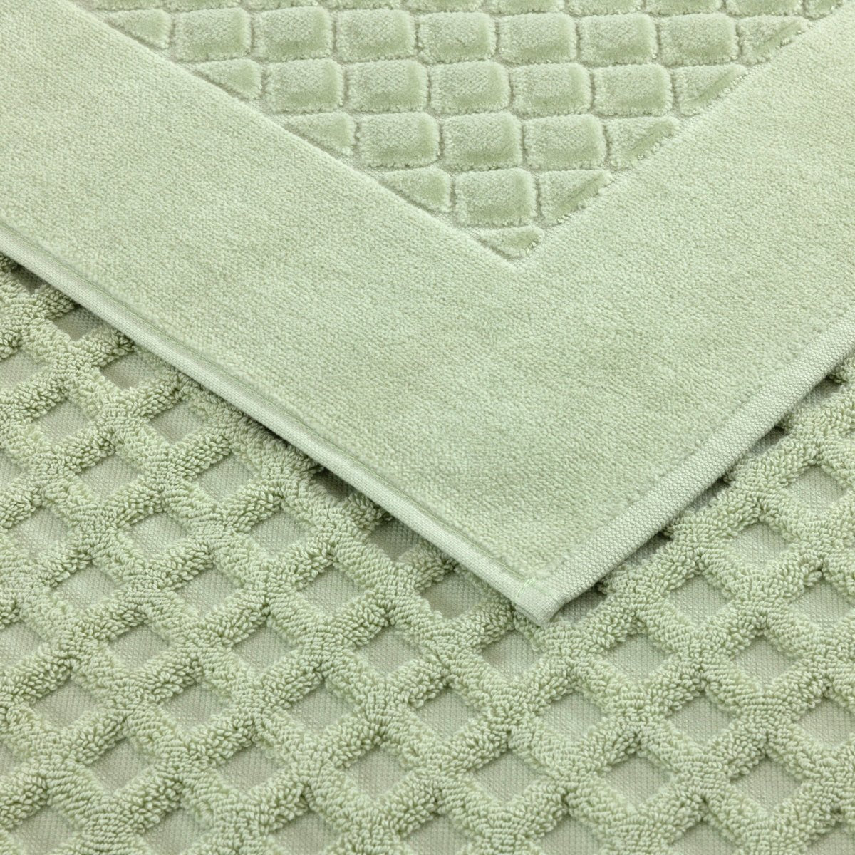 Etoile Amande Bath Tub Mat by Yves Delorme at Fig Linens and Home - 2