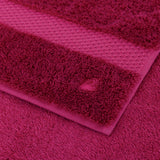 Etoile Fushia Bath Towels by Yves Delorme at Fig Linens and Home - Detail