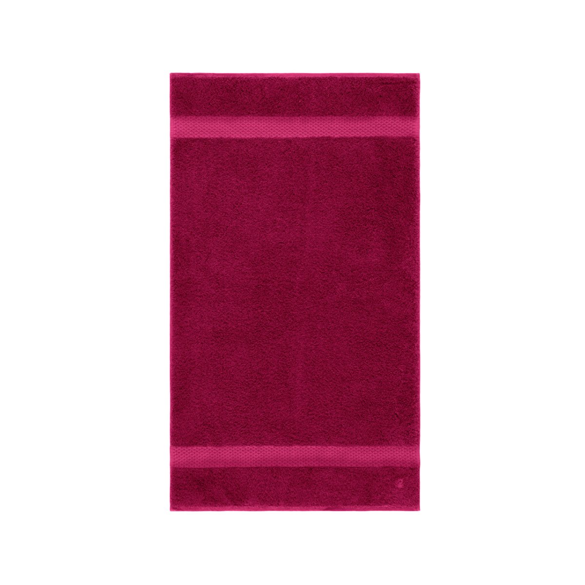 Guest Towel - Etoile Fushia Towels by Yves Delorme Bath at Fig Linens and Home