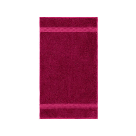 Guest Towel - Etoile Fushia Towels by Yves Delorme Bath at Fig Linens and Home