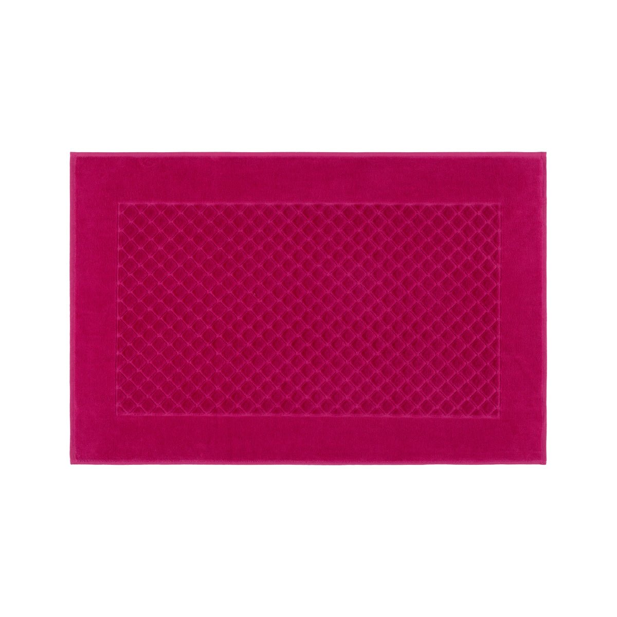 Yves Delorme Etoile Fushia Bath Mat | Tub Mats at Fig Linens and Home - 1