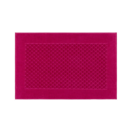 Yves Delorme Etoile Fushia Bath Mat | Tub Mats at Fig Linens and Home - 1