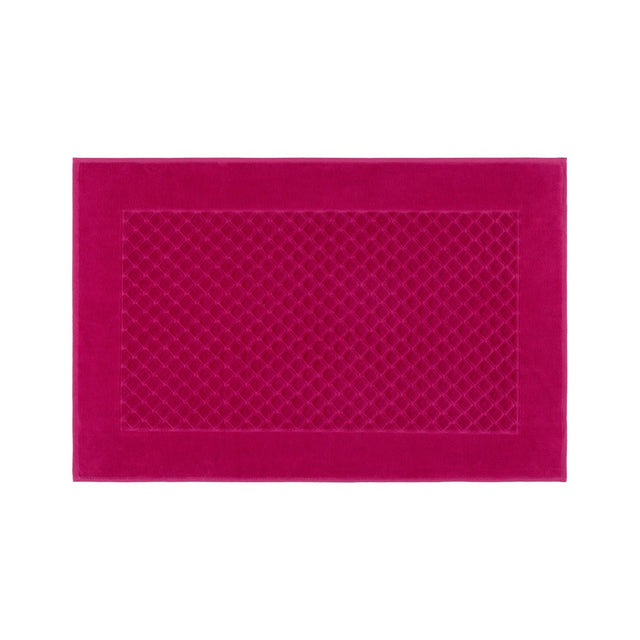 Yves Delorme Etoile Fushia Bath Mat | Tub Mats at Fig Linens and Home - 1