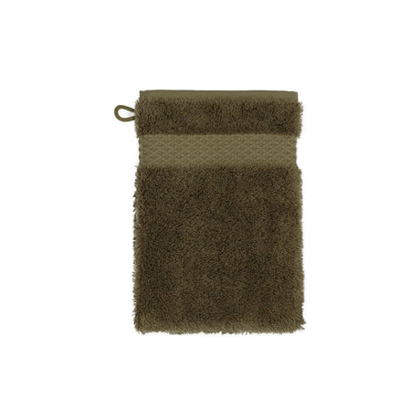 Wash Mitt - Etoile Kaki Bath by Yves Delorme at Fig Linens and Home