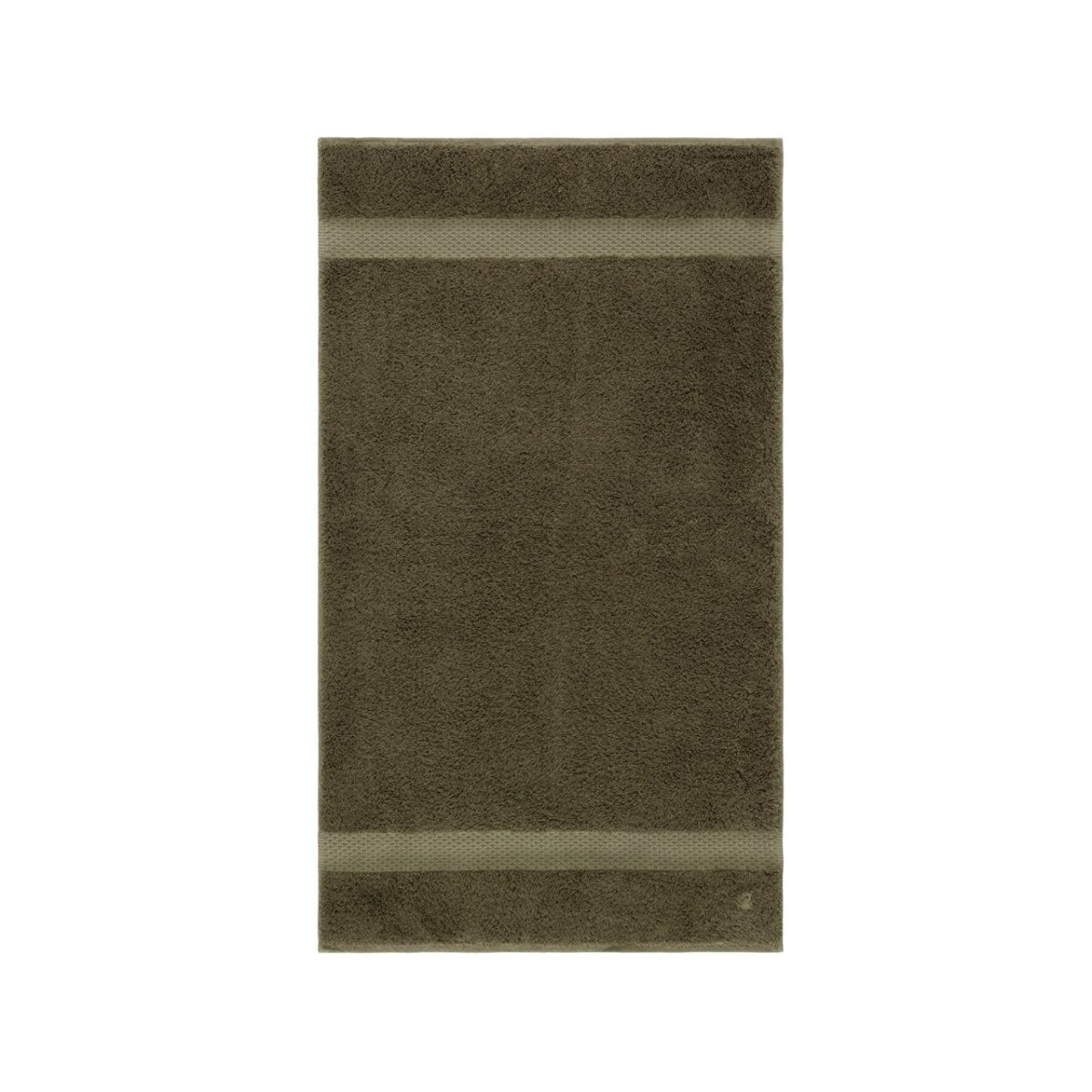 Guest Towel - Etoile Kaki Bath by Yves Delorme at Fig Linens and Home