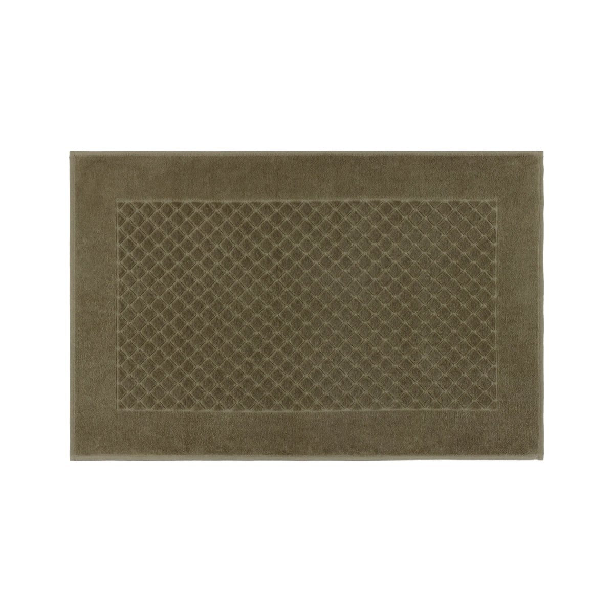 Bath Tub Mat - Etoile Kaki Bath Mat at Fig Linens and Home 1