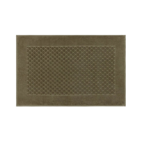 Bath Tub Mat - Etoile Kaki Bath Mat at Fig Linens and Home 1