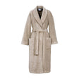 Etoile Pierre Bathrobe by Yves Delorme at Fig Linens and Home - Unisex Robes Front View 1