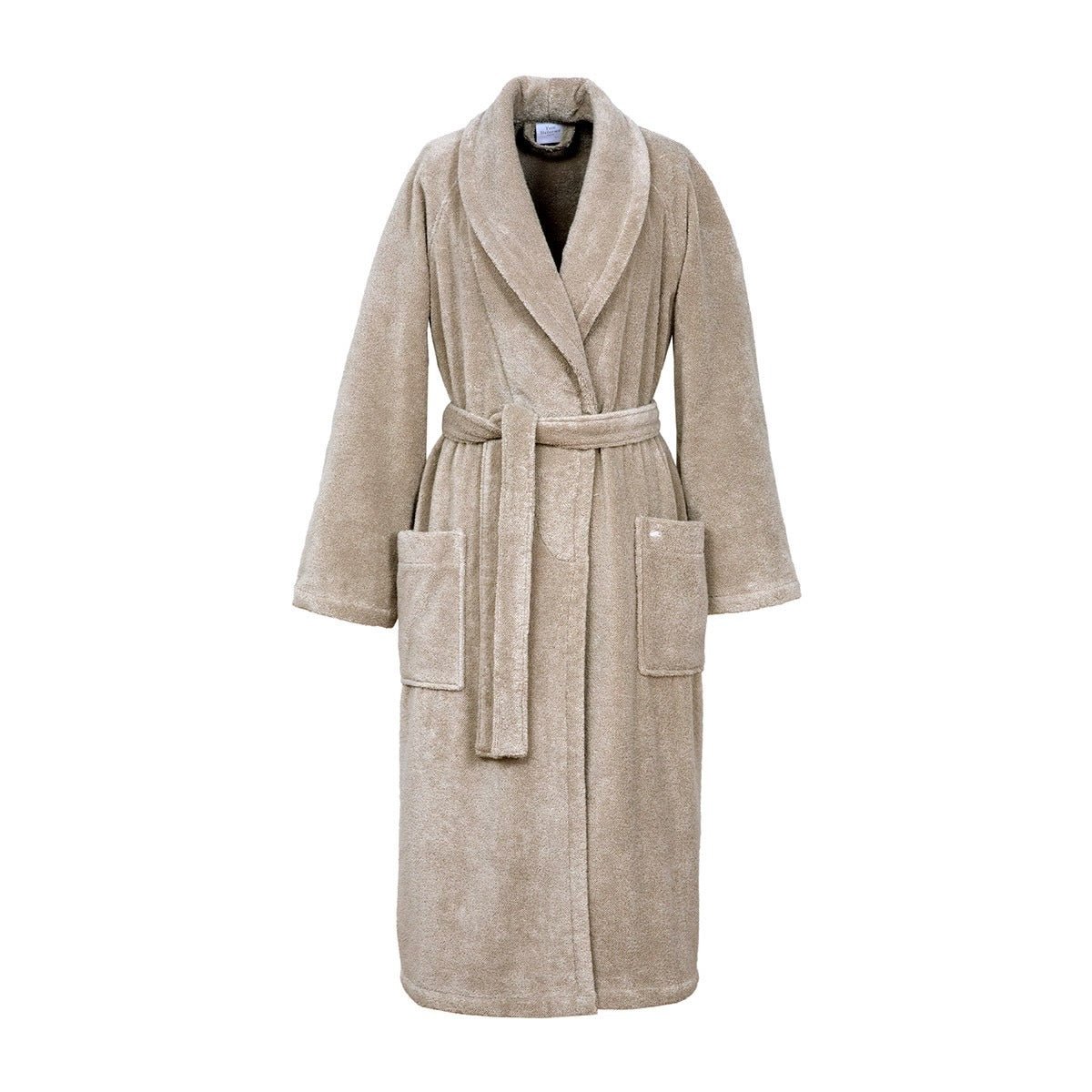 Etoile Pierre Bathrobe by Yves Delorme at Fig Linens and Home - Unisex Robes Front View 1