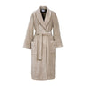 Etoile Pierre Bathrobe by Yves Delorme at Fig Linens and Home - Unisex Robes Front View 1