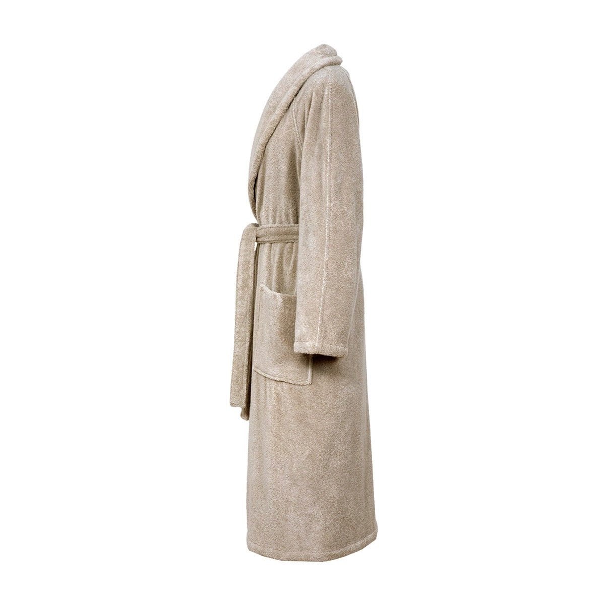 Etoile Pierre Bathrobe by Yves Delorme at Fig Linens and Home - Unisex Robes Front View 3