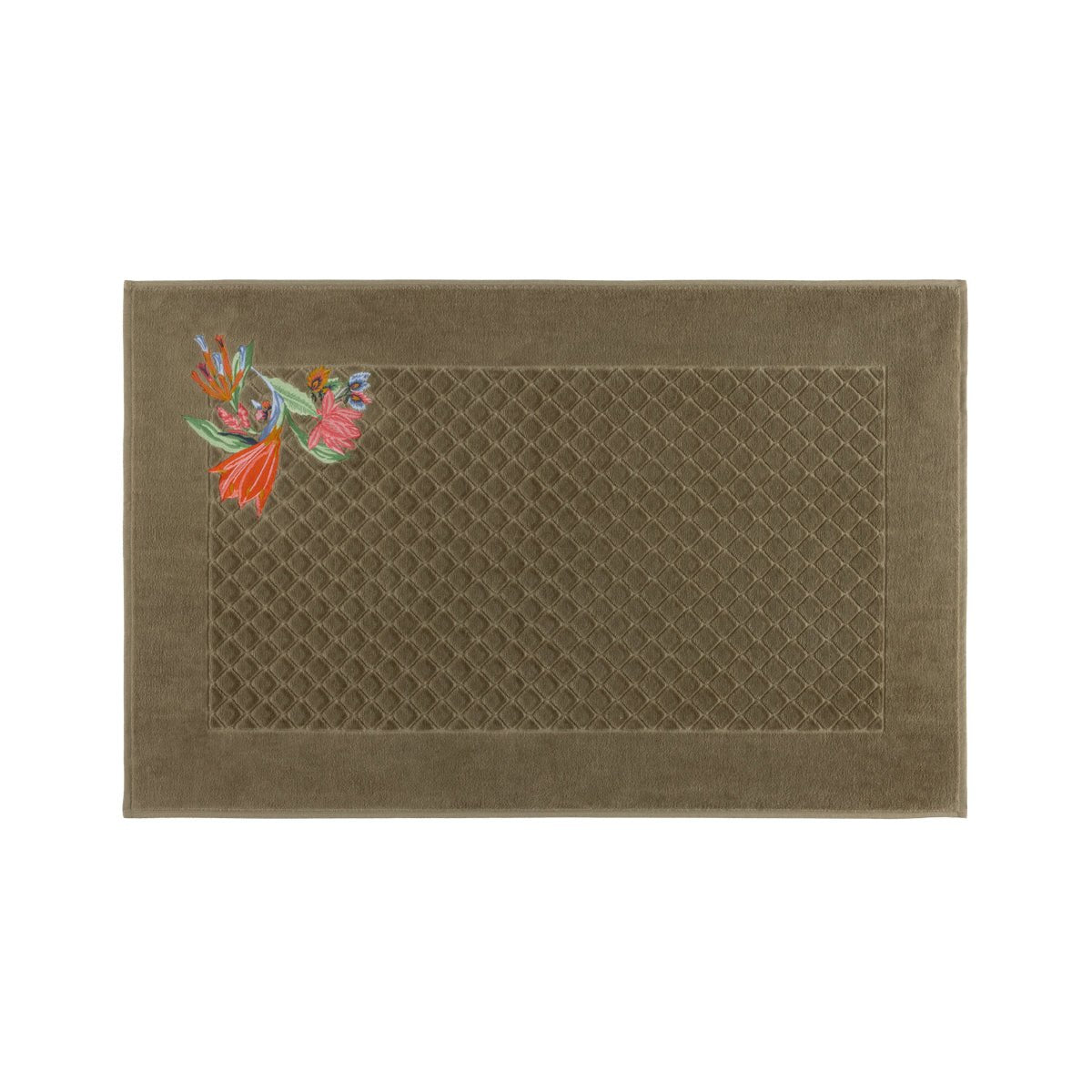 Eze Bath Mat by Yves Delorme Bath Mat 22 x 35 Multi at FIG LINENS AND HOME 1