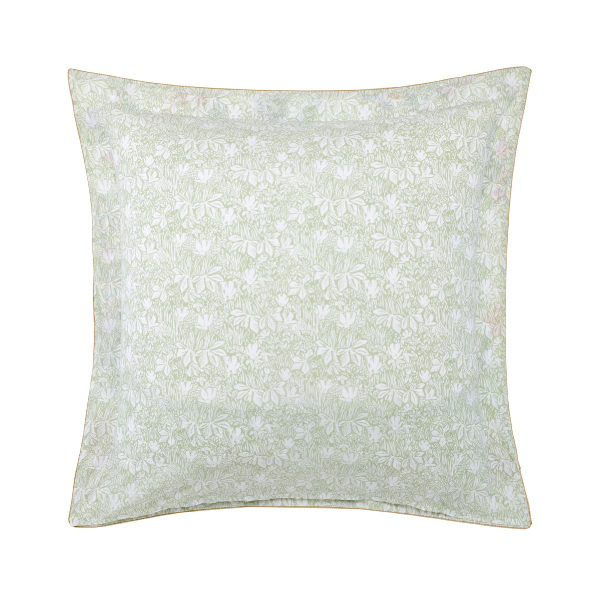 Eze Organic Bedding by Yves Delorme Sham Euro (Single) 26 x 26 Corail at FIG LINENS AND HOME 11