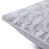Festons Decorative Lumbar Pillow by Yves Delorme - Pillow Detail at Fig Linens and Home