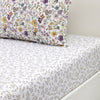 Fleurs Fitted Sheet by Yves Delorme King Fitted Sheet Multi at FIG LINENS AND HOME 1