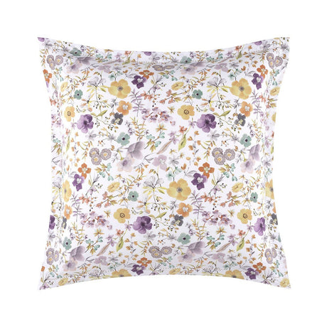 Fleurs Sham by Yves Delorme Euro Sham Multi at FIG LINENS AND HOME 1