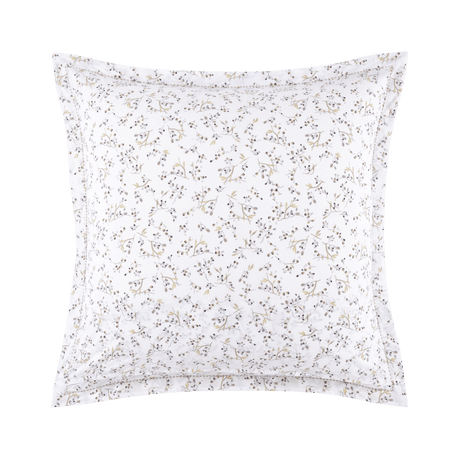 Fleurs Sham by Yves Delorme Euro Sham Multi at FIG LINENS AND HOME 2