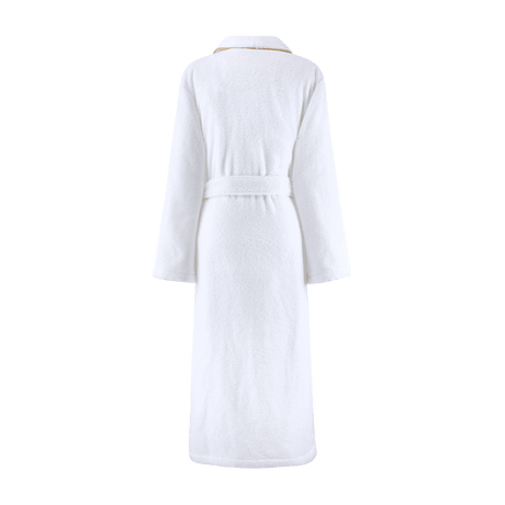 Fleurs Shawl Collar Bathrobe (Women's) by Yves Delorme Shawl Collar Bathrobe (Women's) SMALL Multi at FIG LINENS AND HOME 3