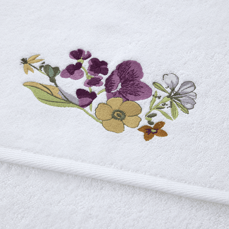 Fleurs Towels by Yves Delorme Bath Sheet Multi at FIG LINENS AND HOME 6