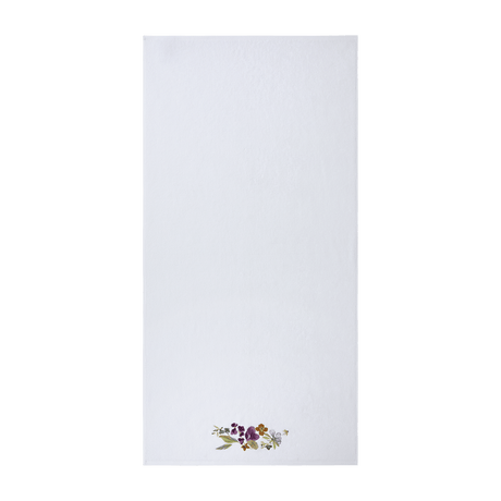 Fleurs Towels by Yves Delorme Bath Sheet Multi at FIG LINENS AND HOME 4