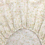 Gaura Bedding by Yves Delorme Fitted Sheet Cal King 75 x 85 Multi at FIG LINENS AND HOME 8