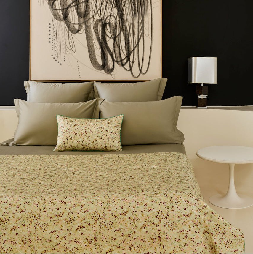 Gaura Decorative Pillow by Yves Delorme Decorative Pillow 13 x 22 Multi at FIG LINENS AND HOME 3