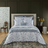 Herbier Celeste Organic Duvet Cover by Yves Delorme at Fig Linens and Home