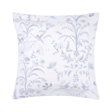 Herbier Celeste Organic Pillow Sham by Yves Delorme Euro Sham Celeste at FIG LINENS AND HOME 2