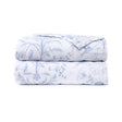 Herbier Quilted Coverlet in Celeste by Yves Delorme - view 1