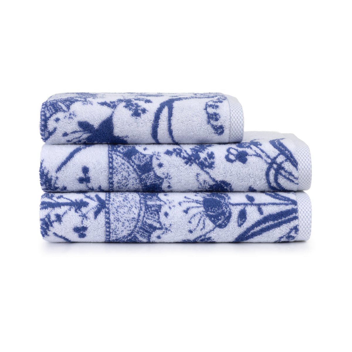 Herbier Towels by Yves Delorme Bath Sheet Multi at FIG LINENS AND HOME 1