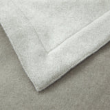 Hestia Kaki Wool Throw by Yves Delorme Throw 51" x 67" Kaki at FIG LINENS AND HOME 2