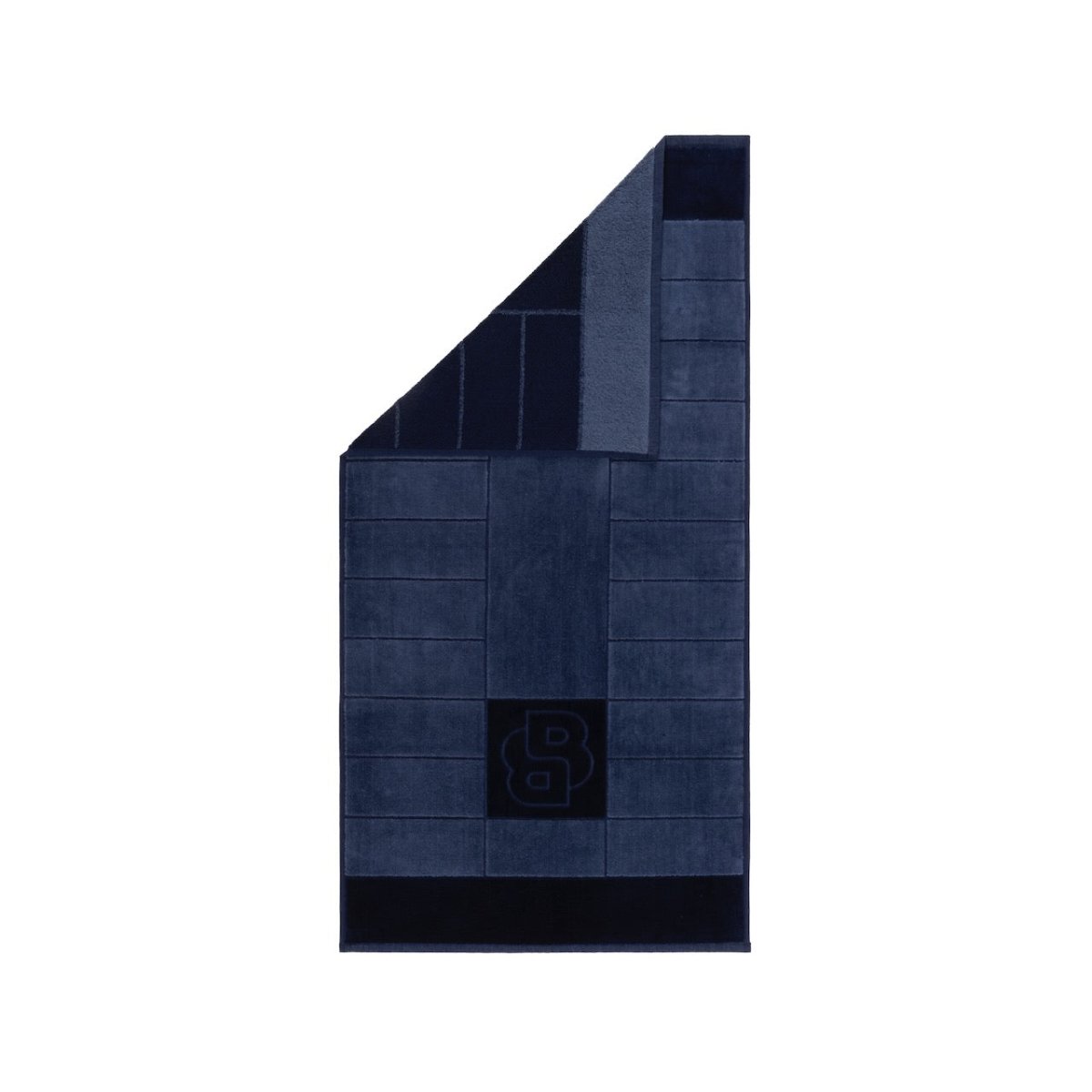 Hugo Boss Double B Steel Towels by Yves Delorme Hand Towel 20 x 39 Steel at FIG LINENS AND HOME 4