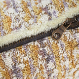 Illusion Orge Decorative Pillow by Yves Delorme Decorative Pillow 18 x 18 Orge at FIG LINENS AND HOME 10