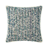 Illusion Paon Decorative Pillow by Yves Delorme Decorative Pillow 18 x 18 Paon at FIG LINENS AND HOME 4