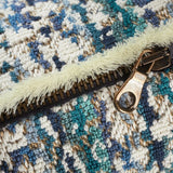 Illusion Paon Decorative Pillow by Yves Delorme Decorative Pillow 18 x 18 Paon at FIG LINENS AND HOME 8