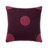 K Dot Bordeaux Decorative Pillow by Kenzo Paris - view 1