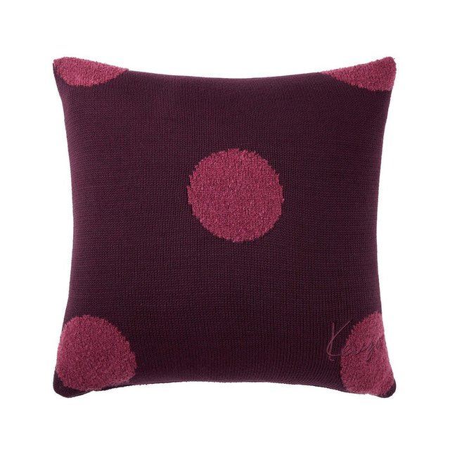 K Dot Bordeaux Decorative Pillow by Kenzo Paris - view 1