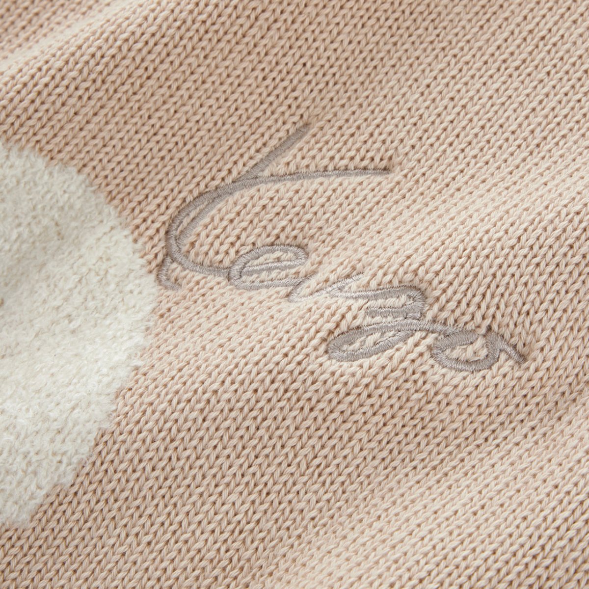K Dot Sable Throw by Kenzo Paris Throw 51" x 67" Sable at FIG LINENS AND HOME 3