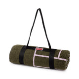 K TATAMI Jacquard Kaki Beach Towel by Kenzo Paris | Yves Delorme at Fig Linens and Home 2