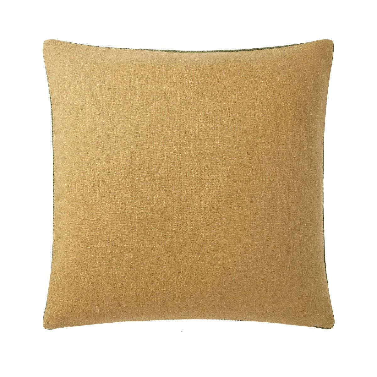 Lande Decorative Pillow by Yves Delorme at Fig Linens and Home - Reverse View