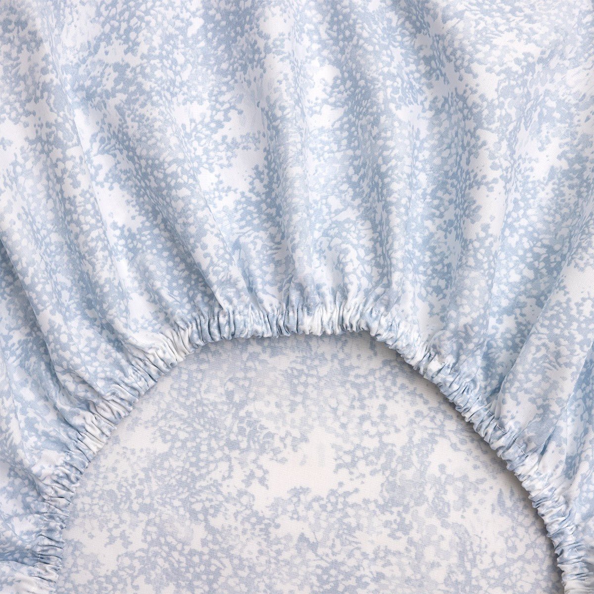 Lande Fitted Sheet by Yves Delorme at Fig Linens and Home - Detail of Elastic
