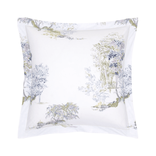 Euro Sham Front - Yves Delorme Lande Bedding at Fig Linens and Home