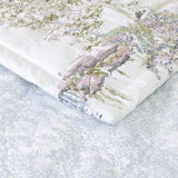 Yves Delorme Swatch of Reversible Lande Quilted Coverlet - Fig Linens and Home