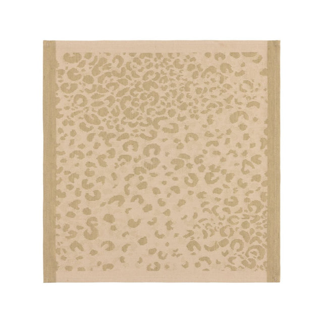 Leopard Dore Napkin 19 x 19 Yves Delorme