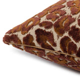 Leopard Fauve Decorative Pillows by Yves Delorme Decorative Pillow 13 x 22 Fauve at FIG LINENS AND HOME 4